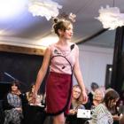 Food for Thought, an outfit designed and made by nine-year-old Sophia Hinsen, was entered in the...