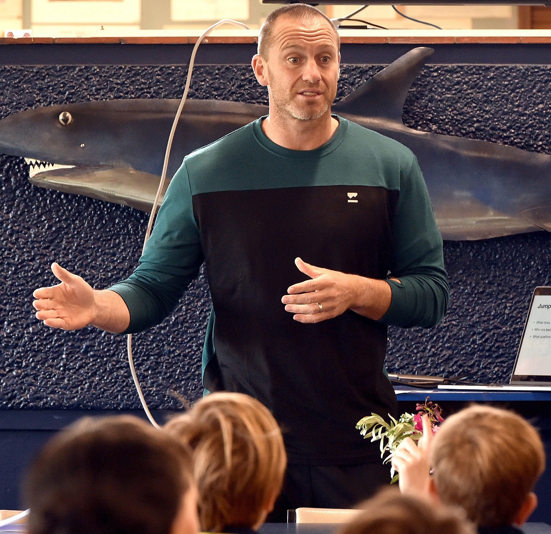 Ben Smith, not yet lecturing DUN101. Photo: Gregor Richardson