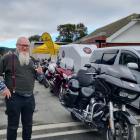 Patriots Deep South Club President  Phil Herriott from Brockville supervising the pre ride...