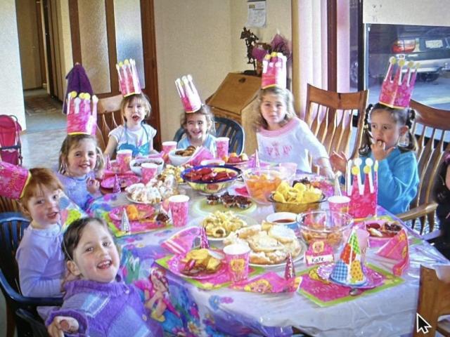 Childhood birthday parties weren’t just about the food ... or were they? Photo: supplied