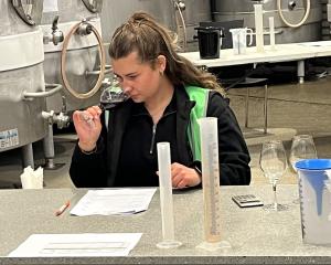 Central Otago Young Viticulturist Nina Downer, of Felton Road wines.