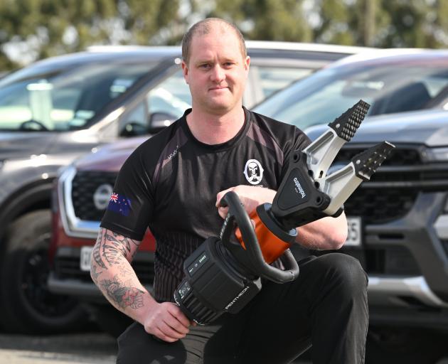 Team lead medic Will Hall and his fellow East Otago combined road-crash rescue team members...