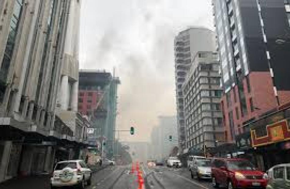 Recent Air pollution status of Auckland