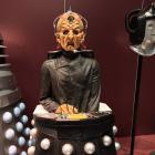 The monster vault at the "Doctor Who Worlds of Wonder" exhibition in Wellington has life-sized...