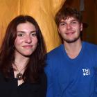 Lucy Oliver and Isaac Leslie, both of Dunedin. PHOTOS: LINDA ROBERTSON