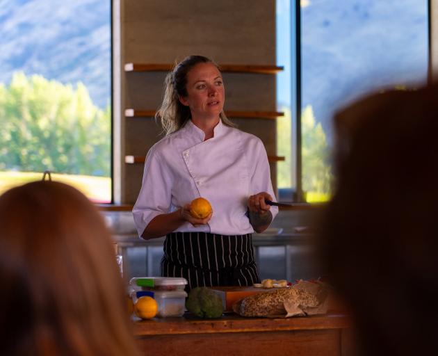 Chef Evelyn Vallilee shares tips and recipes as part of the Every Bite programme. Photo: Orla Ó...