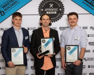 Southland builder Cody Harvey (left) was runner-up in the Southern 2024 Registered Master...