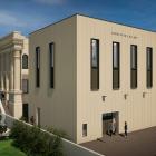 A view of the design concept for the planned Forrester Gallery extension of the former Bank of...