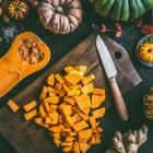 Autumn vegetables, such as pumpkin and butternut, taste better if left for a couple of weeks...