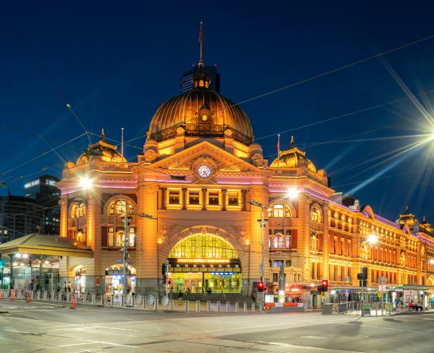 Flinders railway station in Melbourne. PHOTO: GETTY IMAGES