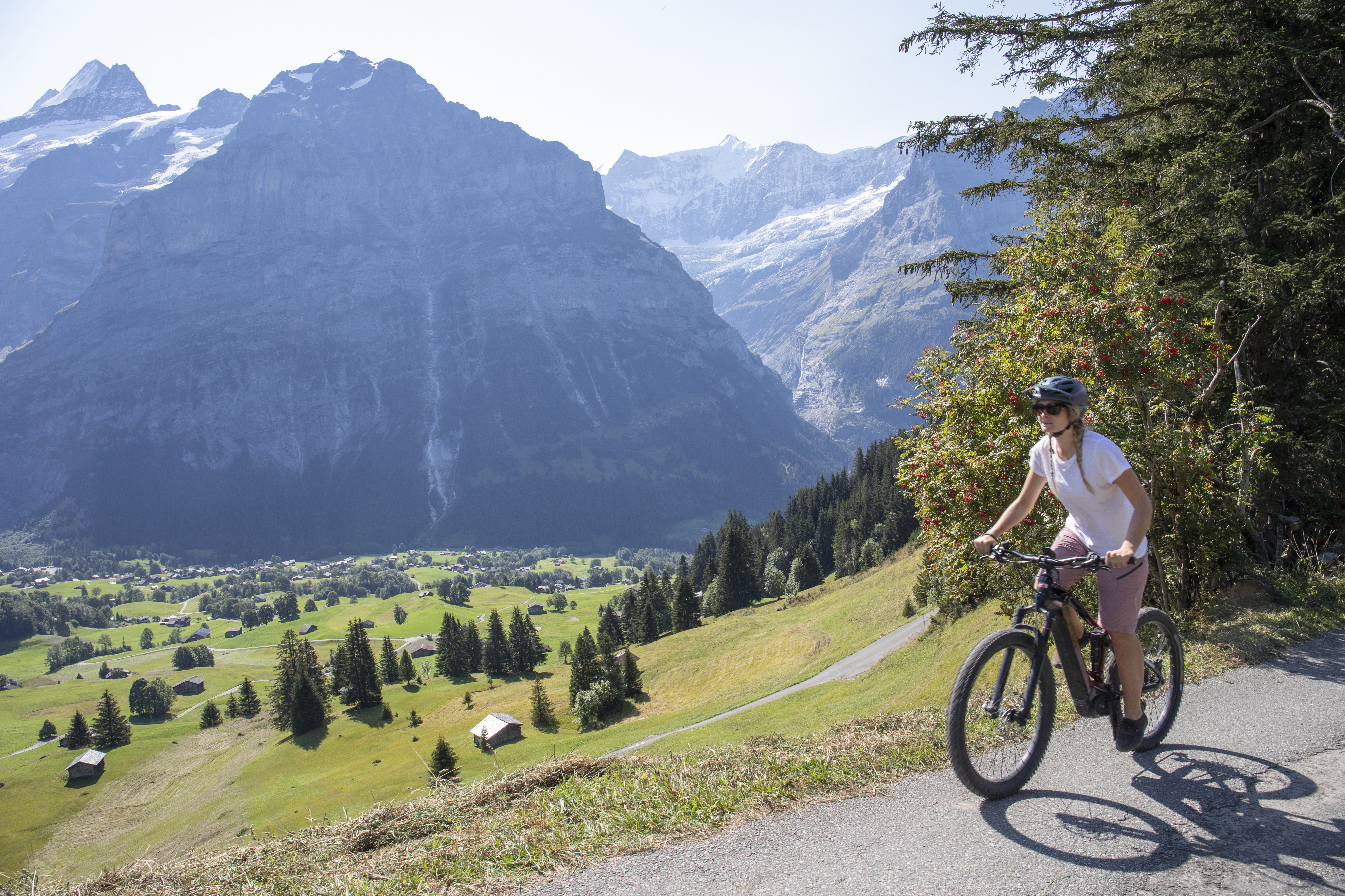 Alpine views are very distracting when cycle touring in Switzerland. PHOTOS: GETTY IMAGES