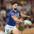 Shaun Johnson in action against the Broncos. Photo: Getty Images