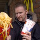 Super Size Me star Morgan Spurlock at McDonalds in Aspen, Colorado. Photo: Getty Images