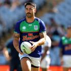 Shaun Johnson Johnson sits fourth on the list of all-time appearances for the Warriors. Photo:...