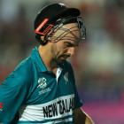 Black Cap Daryl Mitchell during New Zealand's loss to the West Indies on Thursday. Photo: Getty...