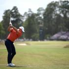 Rory McIlroy holds a share of the lead after the first round at the notoriously challenging...