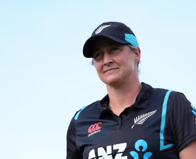 Sophie Devine during the White Ferns' ill-fated tour of England earlier this year. Photo: Getty...