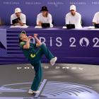 Australian breakdancer Rachael "Raygun" Gunn has copped criticism about her routine at the...