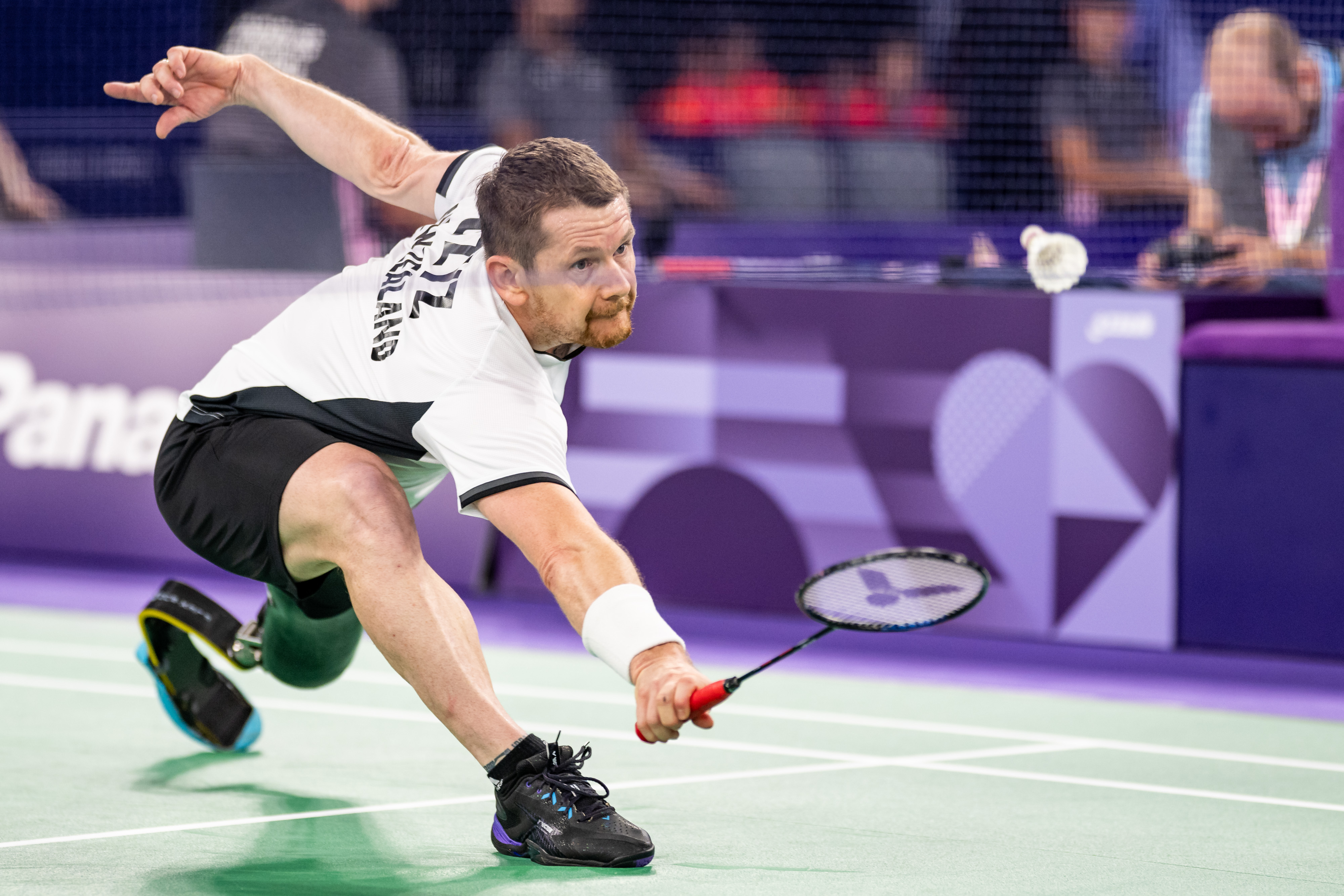 Wojtek Czyz lost his first match to Briton Daniel Bethell. Photo: Getty Images 