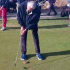 The centre also has a 3500sq m putting green that Sir Bob Charles was keen to test. Photo: Supplied