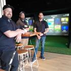 Wānaka tourism and activities start-up business Golf Swing was the brainchild of, from left, Jeff...