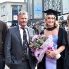 Graduand Ally Hamill, of Nelson (master of applied science advanced nutritional practice) with...