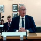 Allied Press chief executive Grant Mckenzie speaks to Parliament’s economic development, science...