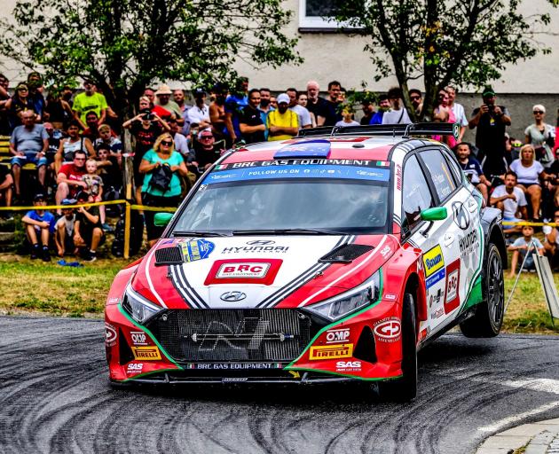 Hayden Paddon is still on top of the FIA European Rally Championship even after finishing 13th in...