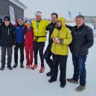 At the opening of the new Snow Farm base building on the Pisa Range yesterday were Snow Farm...