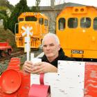 Ravensbourne train enthusiast Jarrod Hodson has added a second locomotive to his ever-growing...