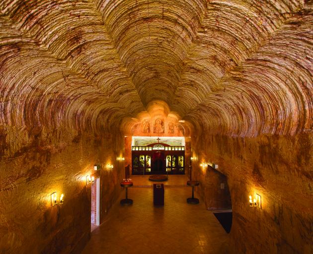 Coober Pedy is known for its underground homes and businesses.