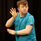 Jolt dancer Jacob Levington is looking forward to seeing family in Glasgow during the trip. PHOTO...