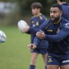 Jona Nareki in Highlanders kit. PHOTO: ODT FILES