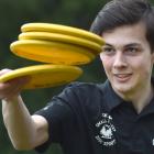 University of Otago health sciences student Levi Stout is New Zealand’s top-ranked disc golfer....