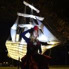 A J Keable, of Dunedin, looks to the horizon during the Midwinter Carnival at First Church on...