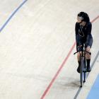 New Zealand’s Nicole Murray competes during the women's C4-5 500m time trial — qualifying on day...