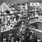 The New Zealand court at the British Empire Exhibition at Wembley, London: display of wool and...