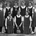 The Otago Girls' High School basketball team, who beat Ashburton High School 13-5. Otago Witness,...