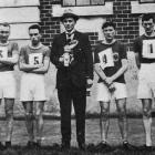 The winning Otago team at the New Zealand cross country championships. — Otago Witness, 26.8.1924