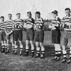 The Otago team, winners of the South Island high schools rugby tournament.  — Otago Witness, 2.9...