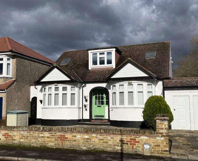 The Russian spies’ bungalow in suburban London.