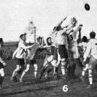 Lineout during the Payne Trophy match at Carisbrook between Christchurch Old Boys and Otago...