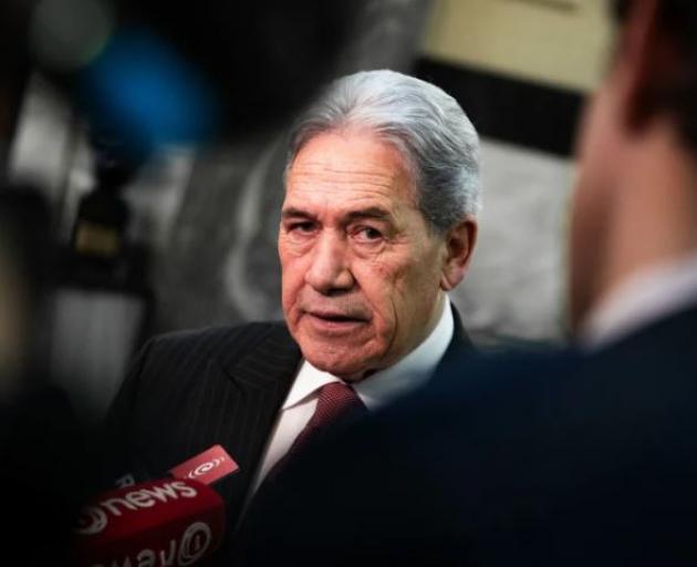 Winston Peters. Photo: RNZ / Samuel Rillstone