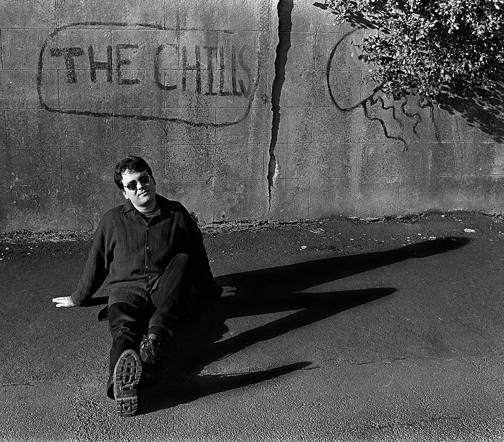 Martin Phillipps relaxes at home some time in 1997. Photo: Gerard O'Brien