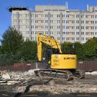 Dunedin’s former Pizza Hut restaurant, near Dunedin Hospital, has been levelled and earmarked for...