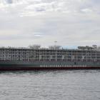 The livestock carrier Rahmeh, berthed in Western Australia in 2016. Four years later, renamed...