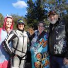 Arrow Koehler Legacy Ride co-organisers Meghan Hay (left) and Natalee Taylor (second from left)...