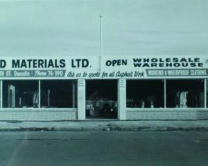 The company’s previous Forth Street location during the 1950s.