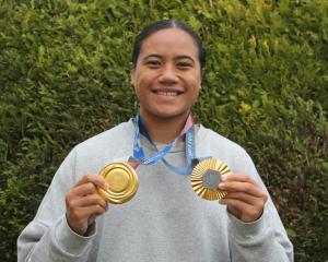 Olympian double gold medallist Alena Saili is spending some time back home in Invercargill to...