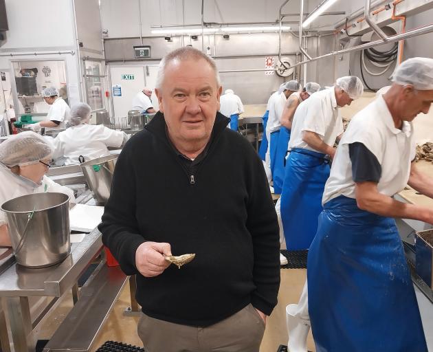 Barnes Wild Bluff Oysters general manager Graeme Wright is getting ready to close a challenging...